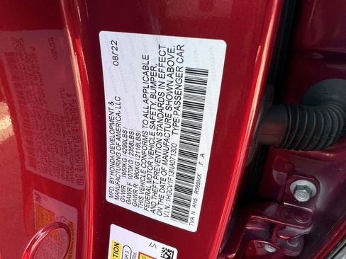 Certified 2022 Honda Accord LX image 16