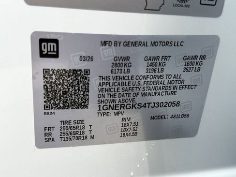 New 2026 Chevrolet Traverse LT image 29