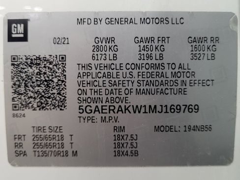 Used 2021 Buick Enclave Preferred image 33