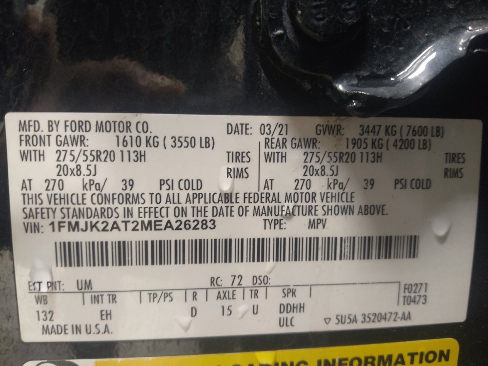 Used 2021 Ford Expedition Max Limited AWD/4WD image 33