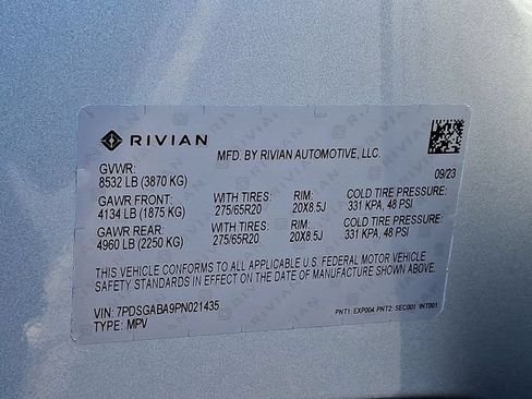 Used 2023 Rivian R1S Adventure Quad AWD/4WD image 32