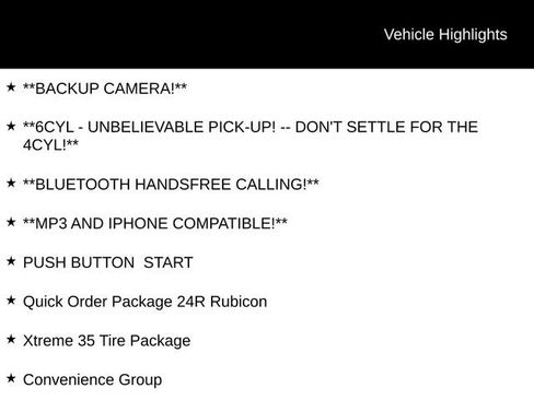 New 2026 Jeep Wrangler Unlimited Rubicon w/ Xtreme 35 Tire Package AWD/4WD image 4