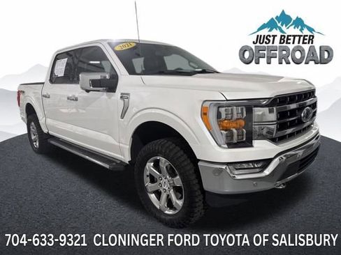 Used 2021 Ford F150 Lariat AWD/4WD image 1