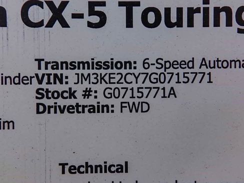 Used 2016 MAZDA CX-5 Touring image 29