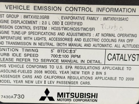 Used 2008 Mitsubishi Lancer Evolution GSR AWD/4WD image 29