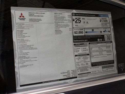 New 2026 Mitsubishi Eclipse Cross LE image 33