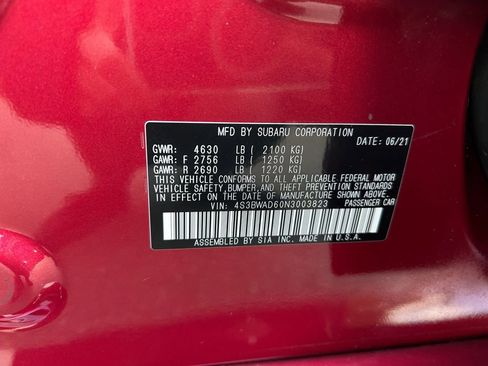 Used 2022 Subaru Legacy Premium w/ Popular Package #1 image 34