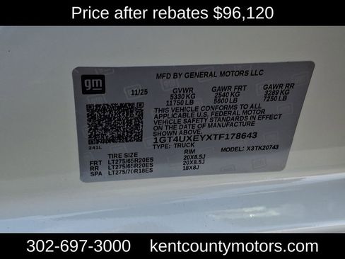 New 2026 GMC Sierra 2500 Denali Ultimate w/ Max Trailering Package image 22