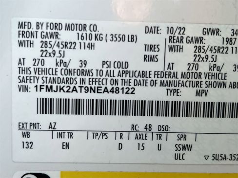 Used 2022 Ford Expedition Max Limited image 35