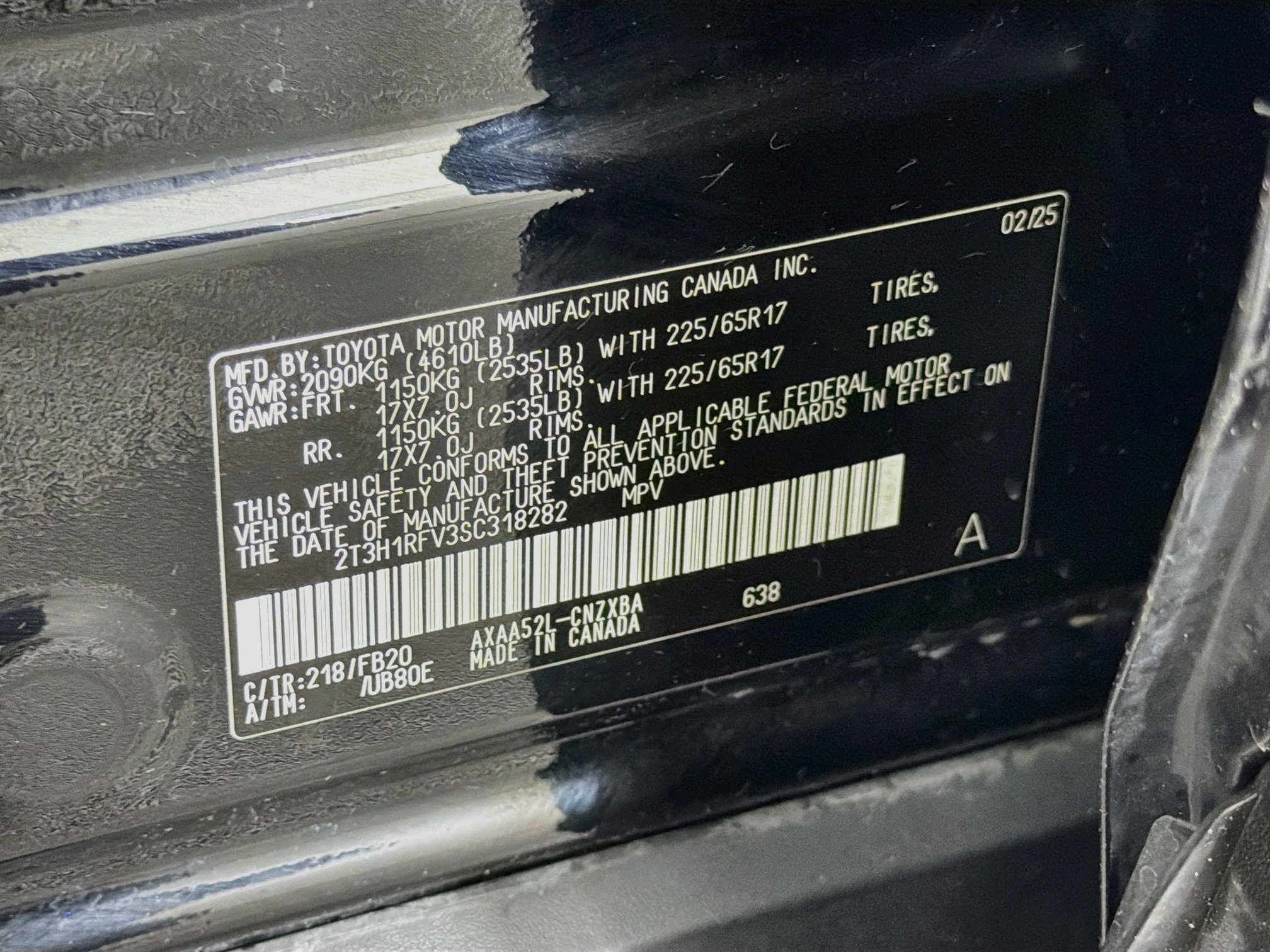 Used 2025 Toyota RAV4 LE FWD image 12