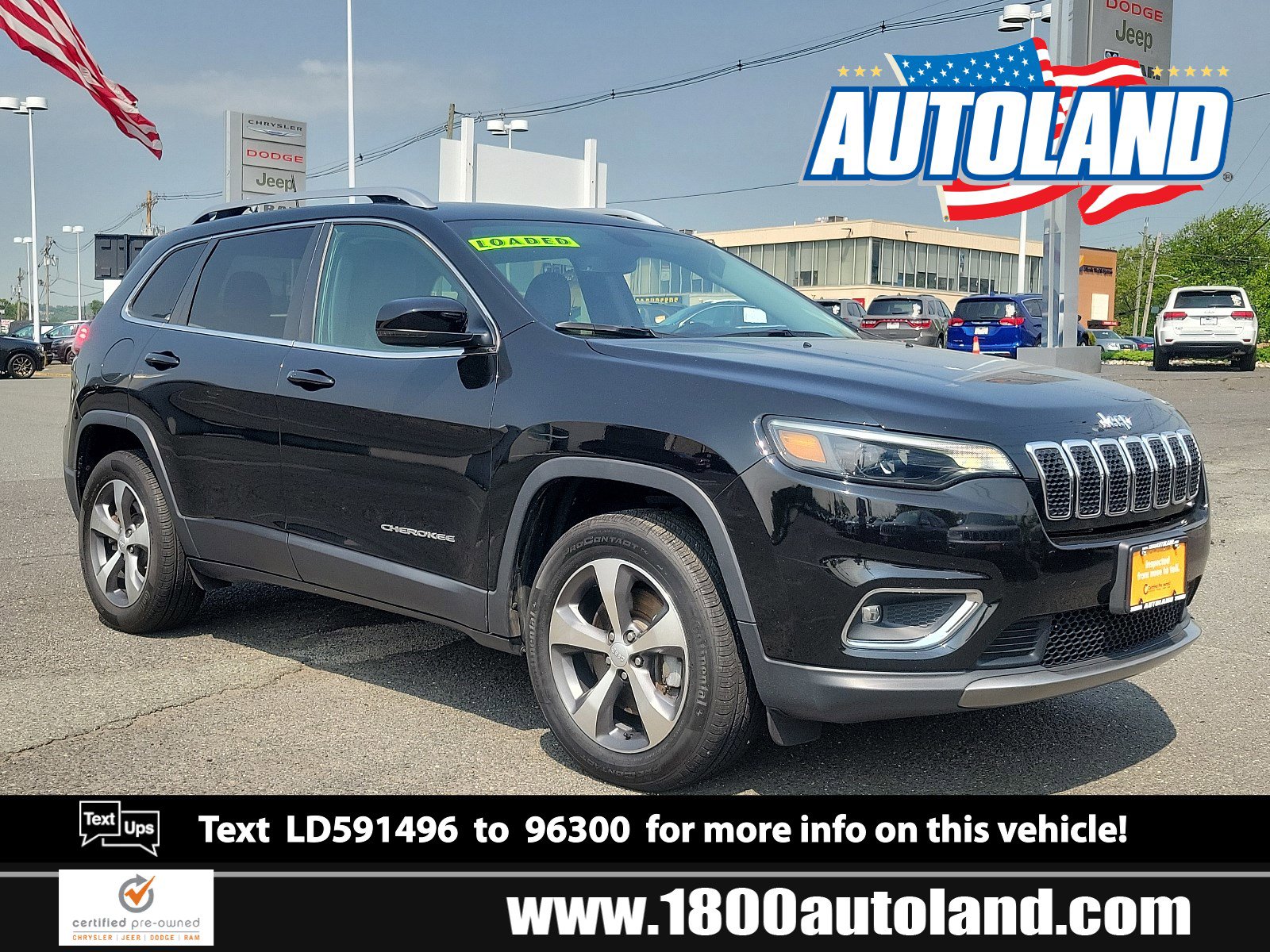 Used 2020 Jeep Cherokee Limited AWD/4WD image 1