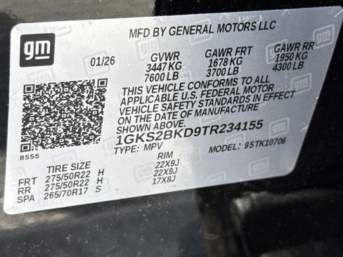 New 2026 GMC Yukon Elevation AWD/4WD image 34