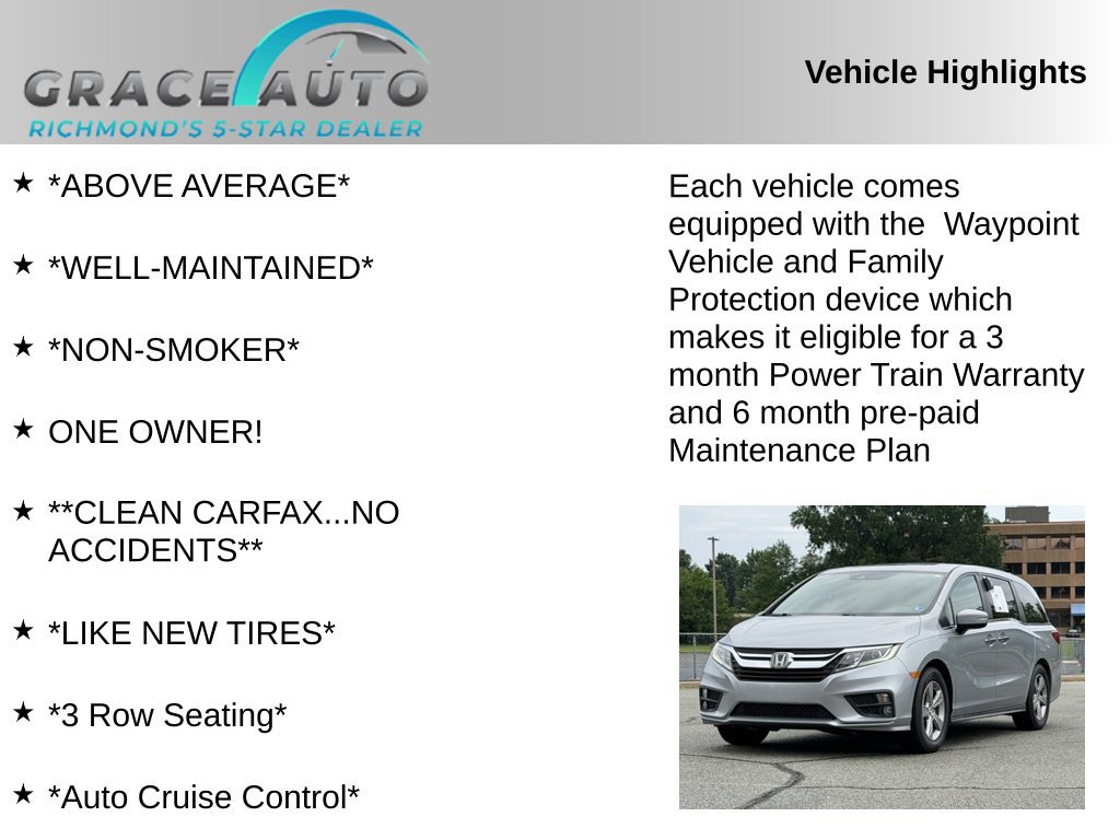 Used 2018 Honda Odyssey EX-L image 2