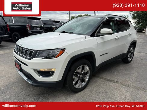 Used 2021 Jeep Compass Limited w/ Sun and Sound Group AWD/4WD image 8