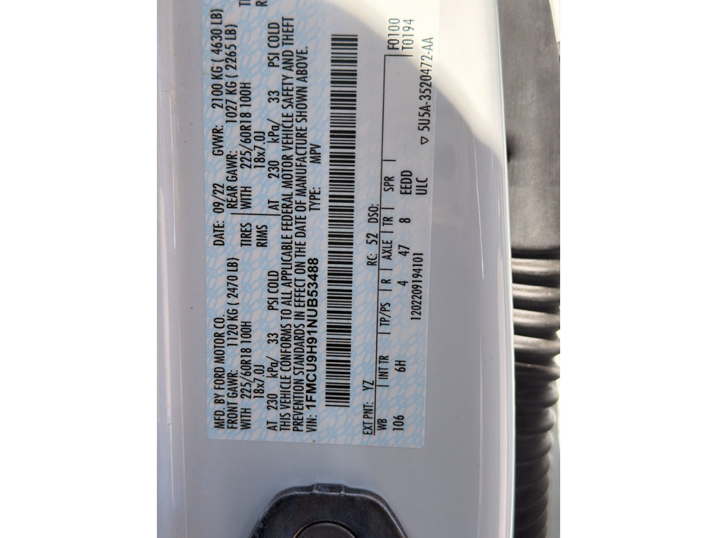 Used 2022 Ford Escape SEL AWD/4WD image 30