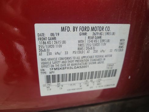 Used 2020 Ford Explorer Limited image 33