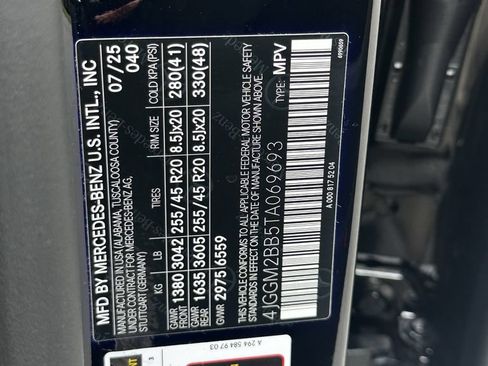 Certified 2026 Mercedes-Benz EQE 320+ SUV image 36