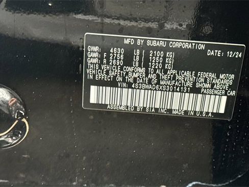 Used 2025 Subaru Legacy Premium w/ Popular Package #1A image 24