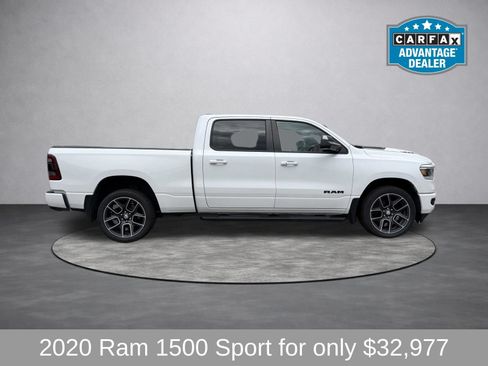 Used 2020 RAM 1500 Sport w/ Alpine Leather & Sound Group AWD/4WD image 2
