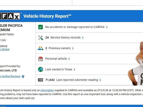 Used 2017 Chrysler Pacifica Premium image 10