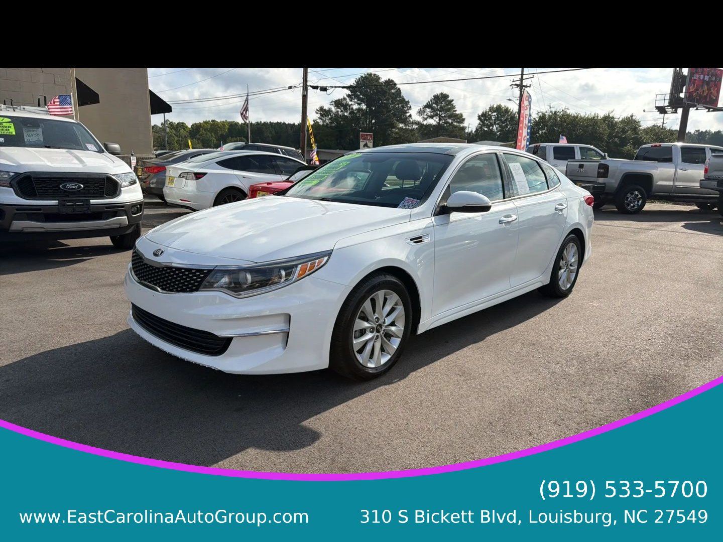 Used 2016 Kia Optima EX w/ Premium Package FWD image 1