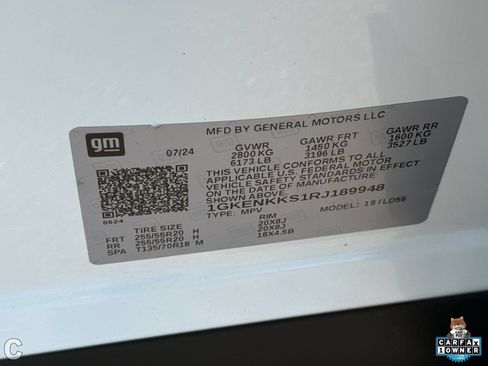 Used 2024 GMC Acadia Elevation FWD image 34