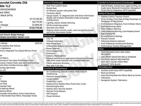 Used 2025 Chevrolet Corvette Z06 image 23