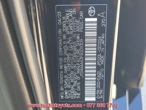 Certified 2023 Toyota Mirai w/ Advanced Technology Package RWD image 16