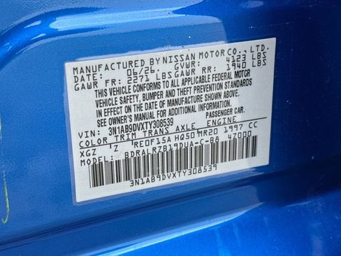 New 2026 Nissan Sentra SR w/ SR Premium Package FWD image 21