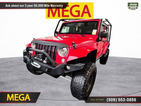 Used 2016 Jeep Wrangler Unlimited Sahara w/ Connectivity Group image 1