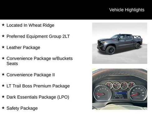 Used 2022 Chevrolet Silverado 1500 LT Trail Boss w/ LT Trail Boss Premium Package image 8