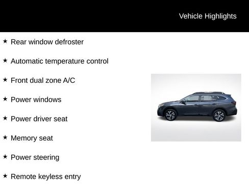 Certified 2022 Subaru Outback Limited image 8