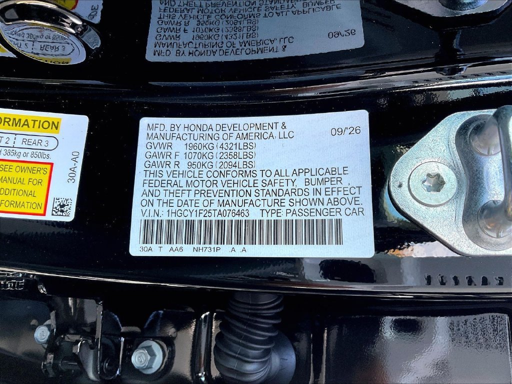 New 2026 Honda Accord LX image 17