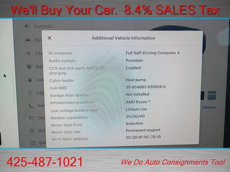 Used 2024 Tesla Model Y Long Range AWD/4WD image 18