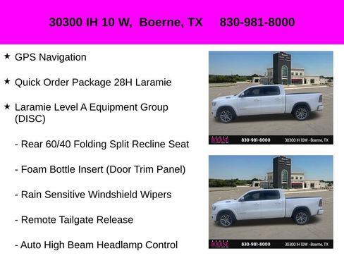 Used 2022 RAM 1500 Laramie w/ Laramie Southwest Edition RWD image 10