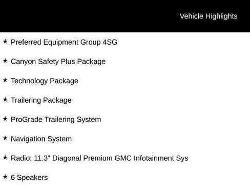 Used 2024 GMC Canyon AT4 w/ Technology Package AWD/4WD image 5