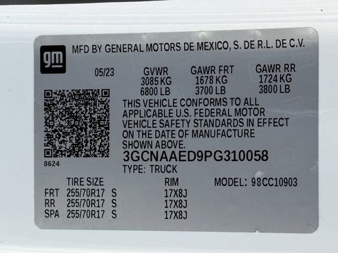 Certified 2023 Chevrolet Silverado 1500 W/T w/ WT Fleet Convenience Package image 25