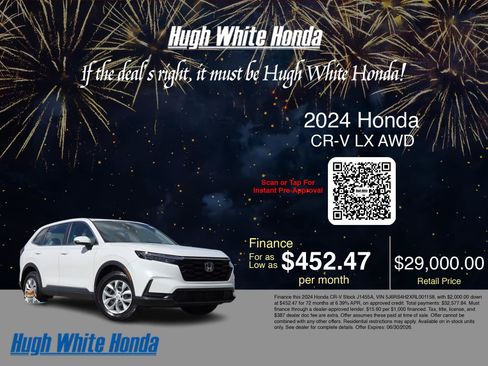 Used 2024 Honda CR-V LX image 3