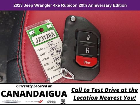 New 2023 Jeep Wrangler Unlimited Rubicon 4xe AWD/4WD image 32