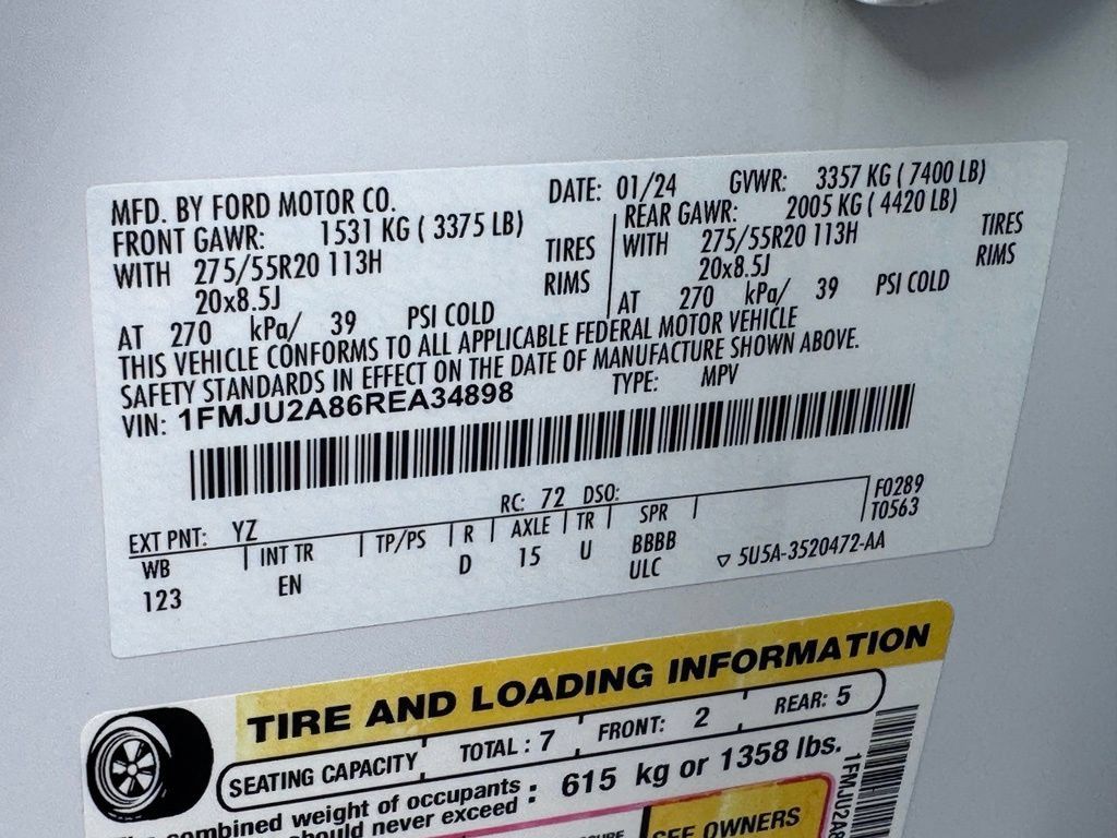 Used 2024 Ford Expedition Limited AWD/4WD image 52