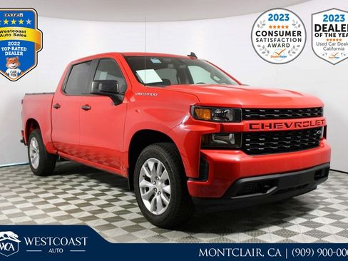Used 2022 Chevrolet Silverado 1500 Custom image 1