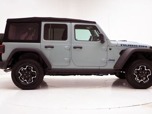 Used 2023 Jeep Wrangler Unlimited Rubicon 4xe w/ Safety Group image 3