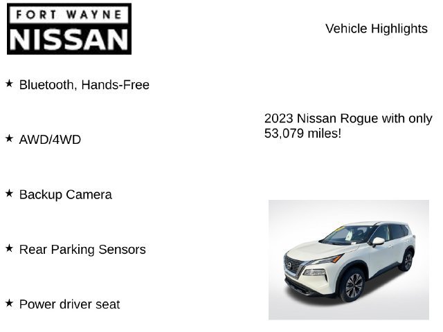 Used 2023 Nissan Rogue SV AWD/4WD image 7