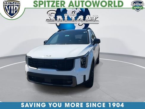 Certified 2025 Kia Sorento SX Prestige w/ Olive Brown Leather Package AWD/4WD image 4
