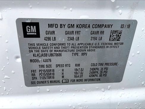 Used 2018 Buick Encore Preferred w/ LPO, Active Package FWD image 28