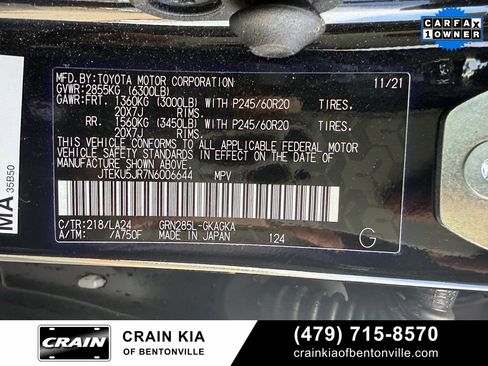 Used 2022 Toyota 4Runner Limited image 35