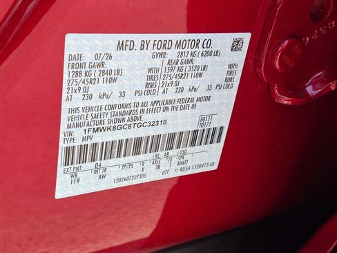 New 2026 Ford Explorer ST w/ Sun And Sound Package AWD/4WD image 26