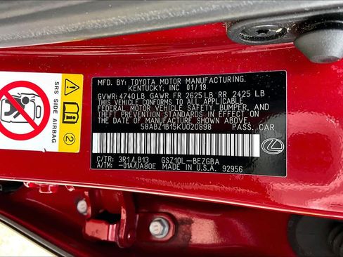 Used 2019 Lexus ES 350 Luxury image 36