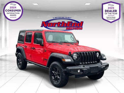 Used 2022 Jeep Wrangler Unlimited Sport image 1