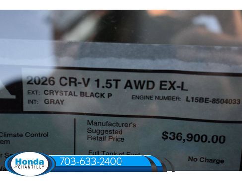 New 2026 Honda CR-V EX-L image 35